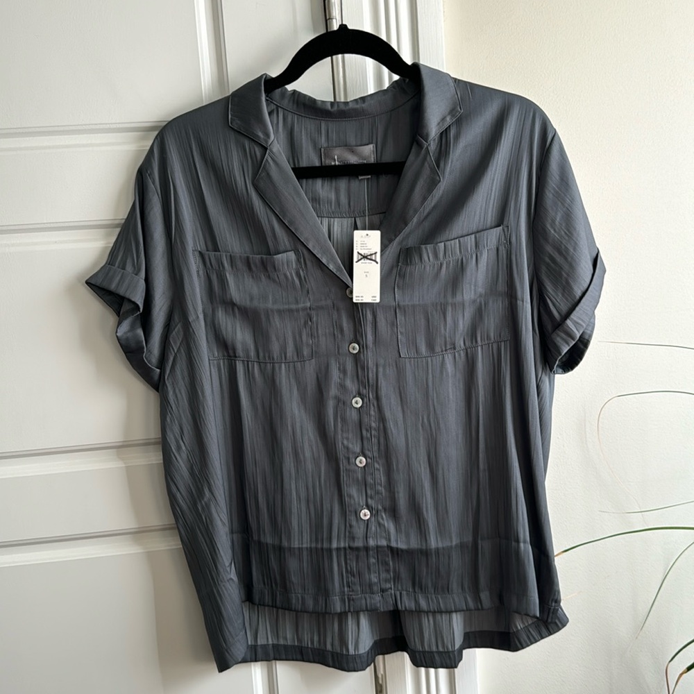 Anthropologie Camp Shirt